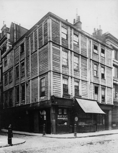 Corner of Fore Street and Milton Street, c.1884 by Henry Dixon